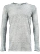 Avant Toi Crew Neck Sweater - Grey