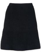Egrey Knit Mini Skirt - Blue