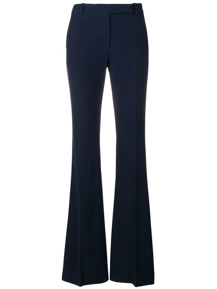 Alexander Mcqueen Bootcut Trousers - Blue