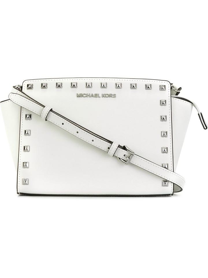Michael Michael Kors 'selma' Studded Cross Body Bag