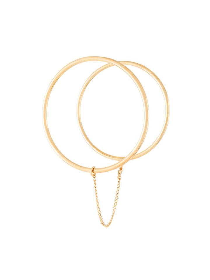 Stella Mccartney Dual Hoop Bracelet