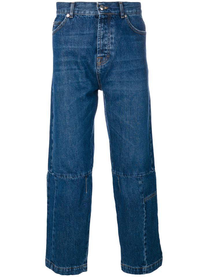 Mcq Alexander Mcqueen Relaxed-fit Jeans - Blue
