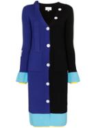 I-am-chen Colour-block Knitted Cardigan - Black