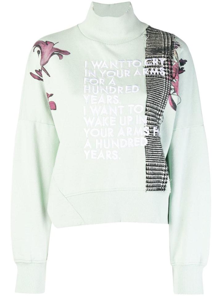 Each X Other Embroidered Sweatshirt - Green