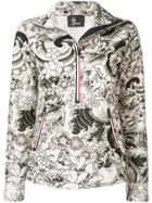 Moncler Grenoble Floral-print Pullover - Green