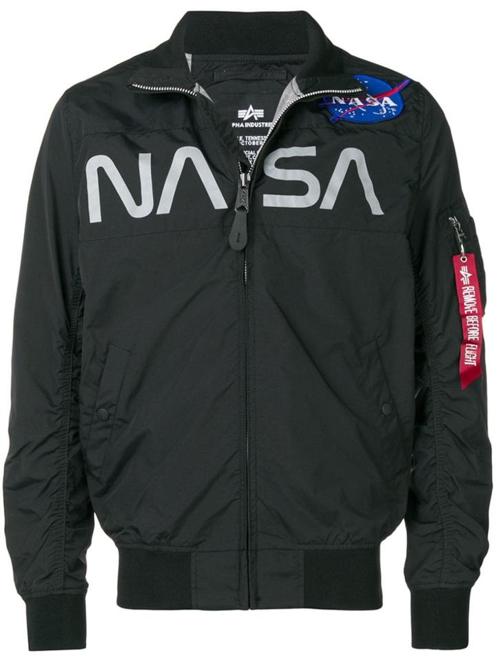 Alpha Industries Space Patch Jacket - Black