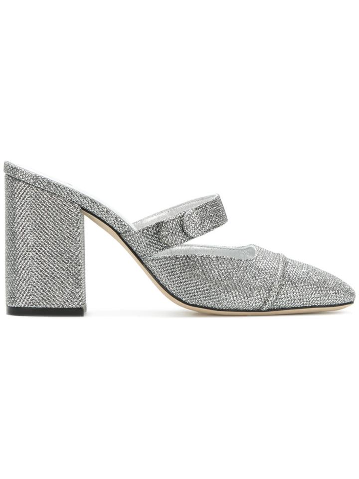 Alexa Chung Metallic Pointed Mules