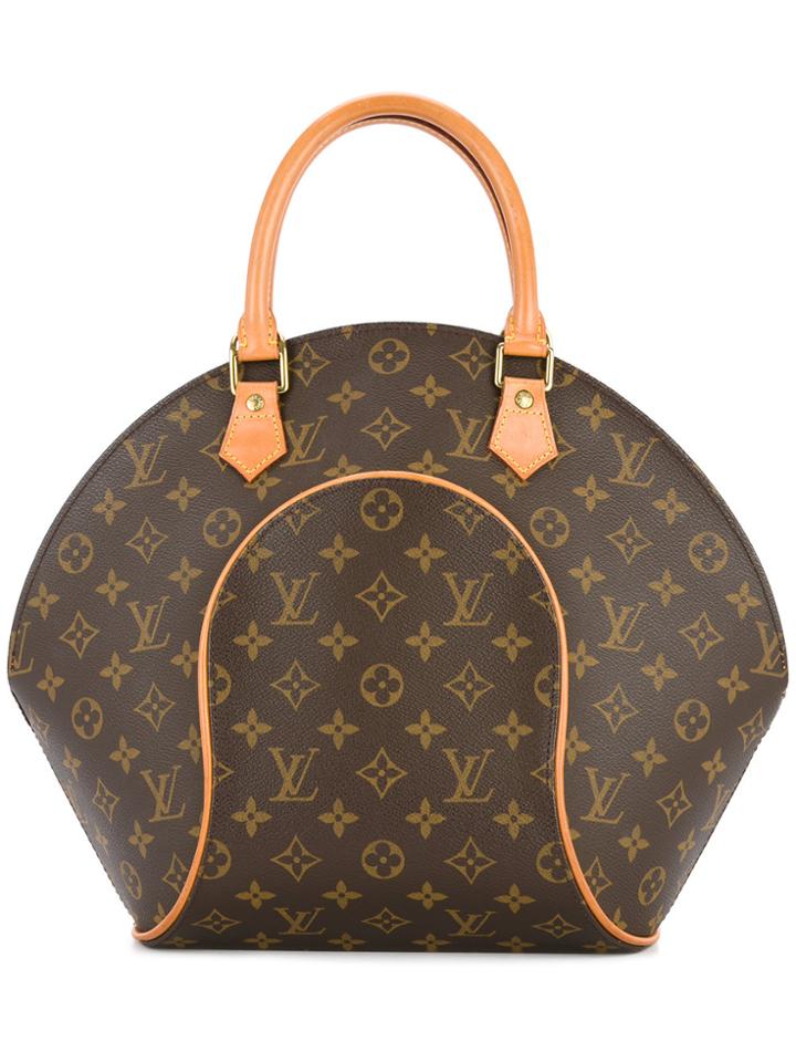 Louis Vuitton Vintage Ellipse Mm Tote - Brown