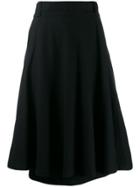 Versace Pre-owned 1970's Flared Skirt - Black