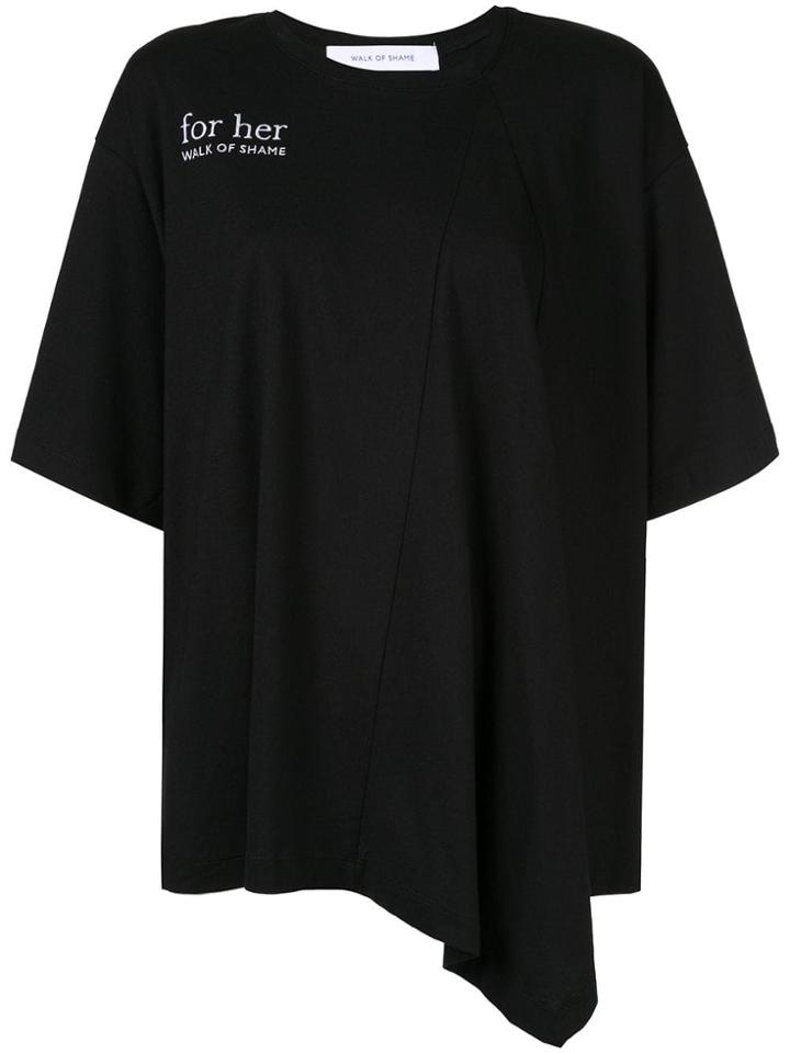 Walk Of Shame For Her T-shirt - Black