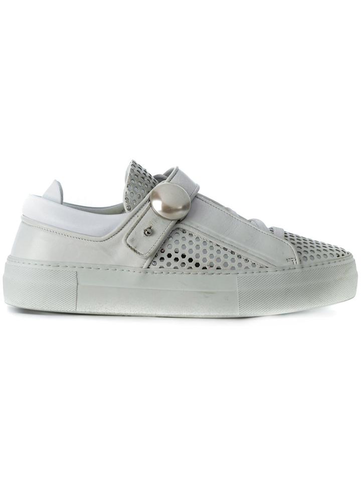 Nicholas Kirkwood Pearlogy Low Top Sneakers - White
