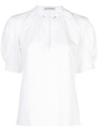 Altuzarra Maya Pouf Sleeve Blouse - White