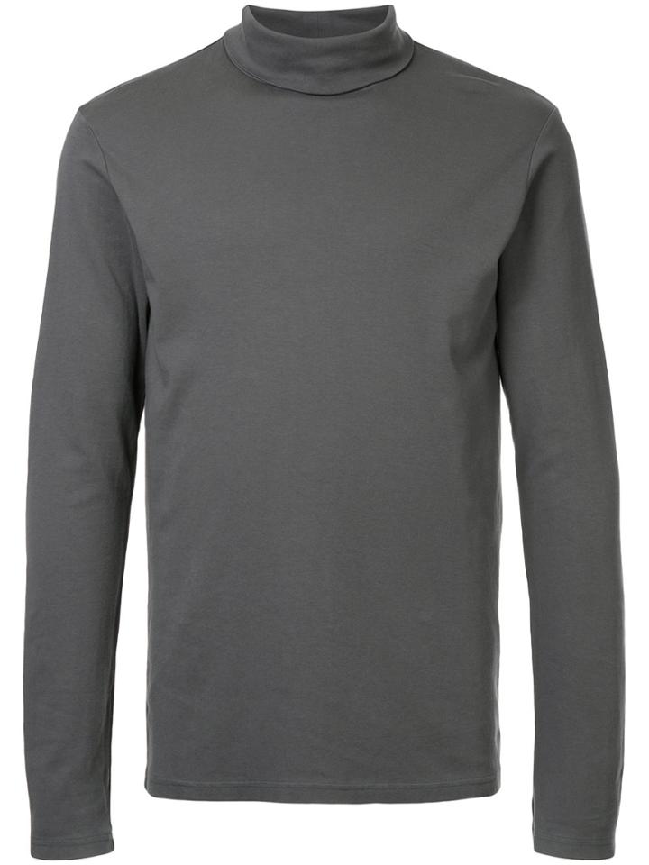 Attachment Roll Neck T-shirt - Grey