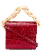 Marques'almeida Chain Handle Shoulder Bag - Red