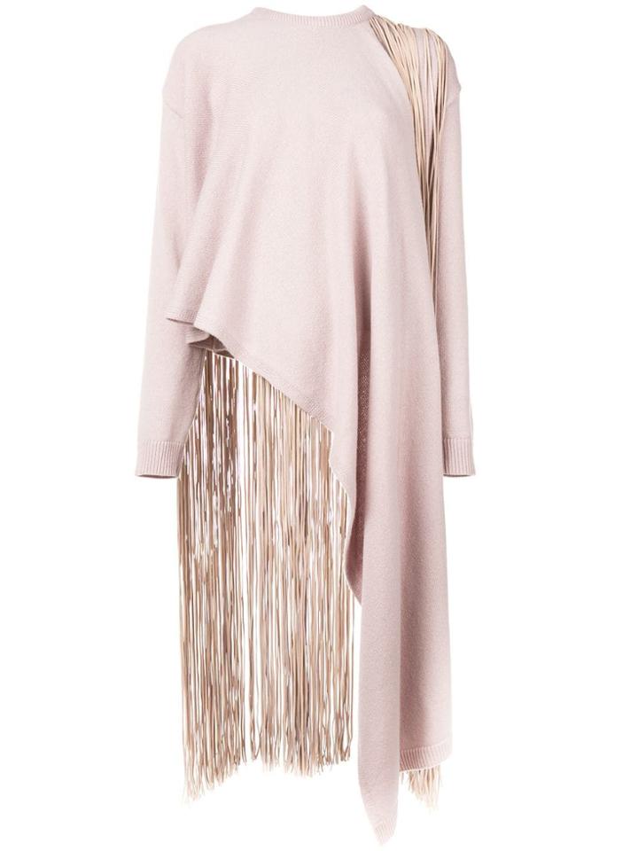 Valentino Fringed Jumper - Pink