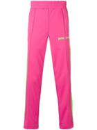Palm Angels Side Stripe Track Trousers - Pink