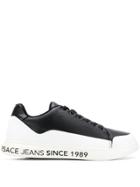 Versace Jeans Couture Printed Sole Sneakers - Black
