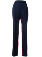 Calvin Klein 205w39nyc Contrast Tailored Trousers - Blue