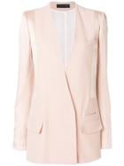 Haider Ackermann Deep V-neck Blazer - Pink & Purple