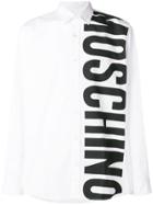 Moschino Brand Printed Shirt - White