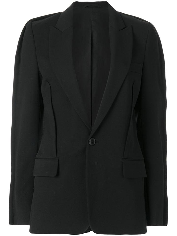 A.f.vandevorst Deep V-neck Blazer - Black
