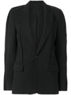 A.f.vandevorst Deep V-neck Blazer - Black