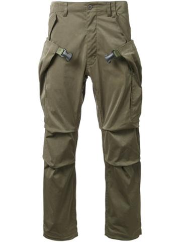Meanswhile Cargo Trousers, Men's, Size: Medium, Green, Nylon/polyester