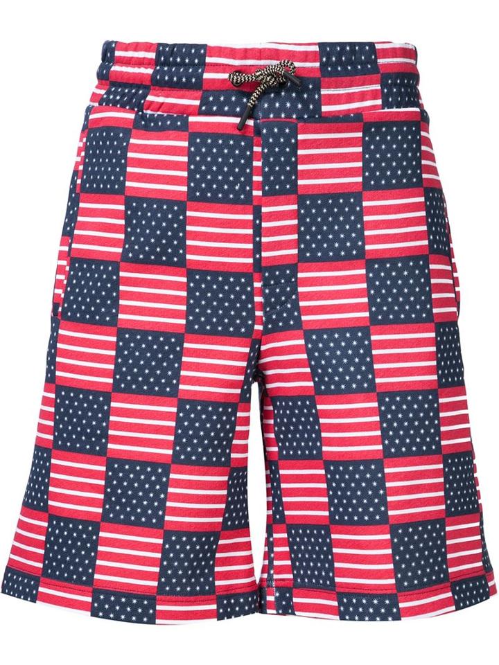 Palm Angels 'all Over' Shorts