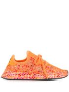 Adidas Deerupt Lace Up Sneakers - Orange