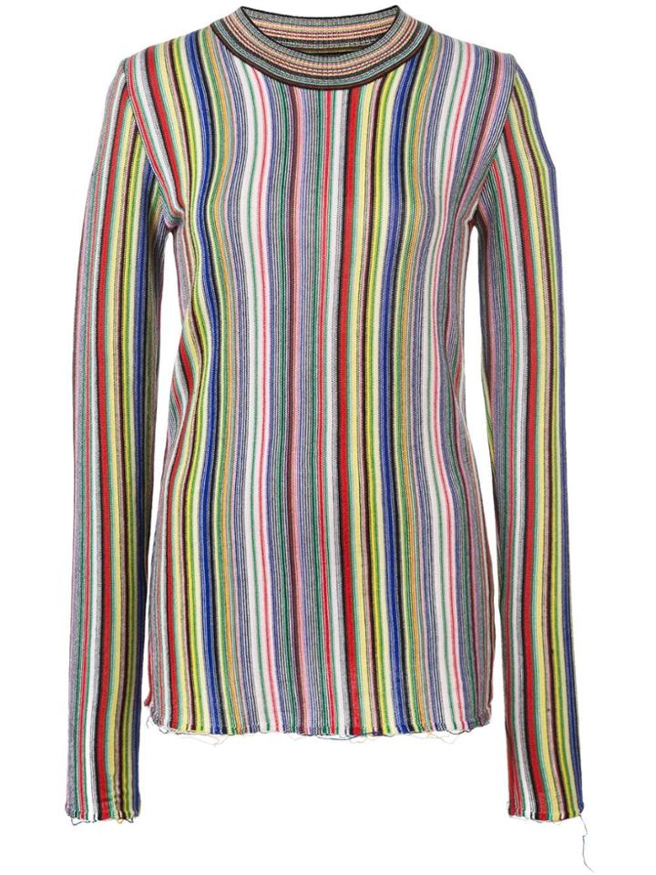 Marques'almeida Striped Jumper - Multicolour
