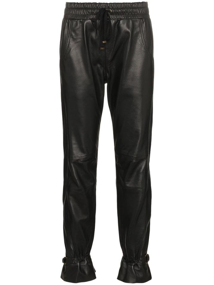 Skiim Skiim Gaby Hw Lthr Trs - Black