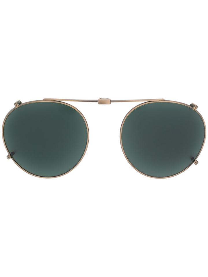 Garrett Leight Clip On Sunglasses - Metallic