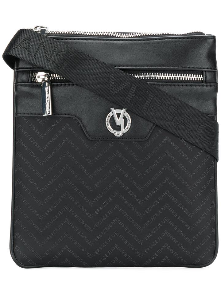 Versace Jeans Cross Body Satchel - Black