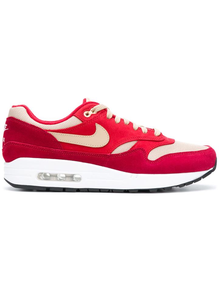 Nike Air Max 1 Premium Retro Sneakers - Red