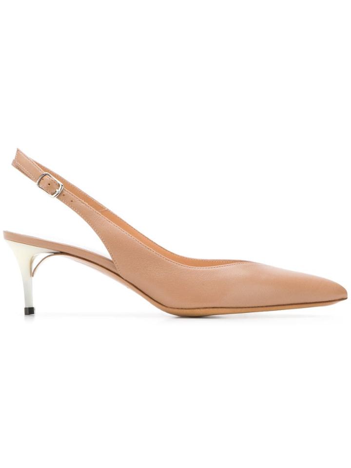 Maison Margiela Classic Slingback Pumps - Neutrals
