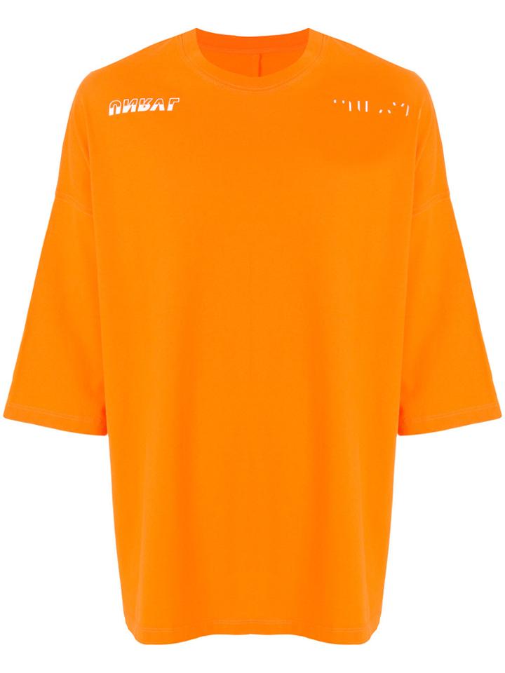 Unravel Project Relaxed-fit T-shirt - Yellow & Orange