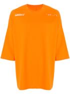 Unravel Project Relaxed-fit T-shirt - Yellow & Orange
