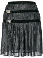 Versus Belted Mini Skirt - Black
