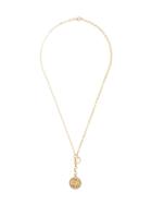 Foundrae 18t Yellow Gold Wholeness Diamond Medallion Belcher Chain