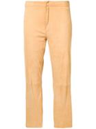 Dolce & Gabbana Vintage 2000's Cropped Trousers - Neutrals