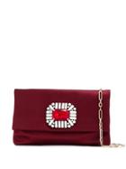 Jimmy Choo Titania Clutch Bag - Red
