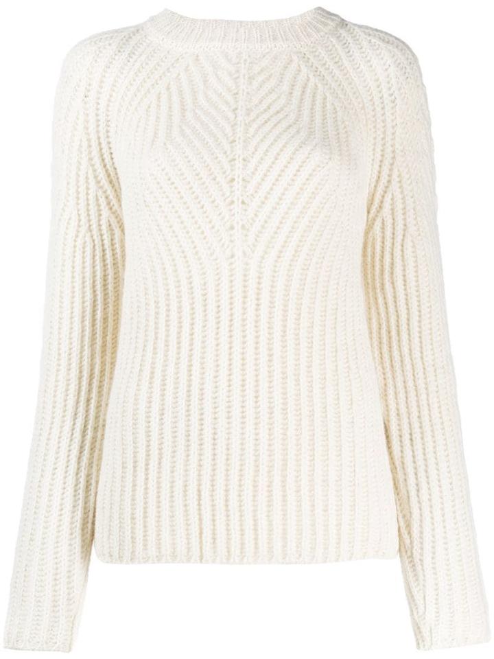 Aspesi Round-neck Sweatshirt - White