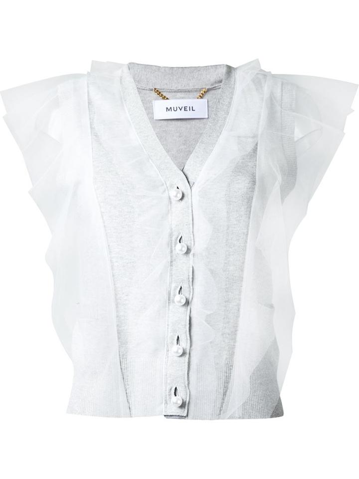Muveil Short Sleeve Cardigan