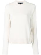 Proenza Schouler - Knit Zip Detail Top - Women - Silk/cashmere/wool - M, White, Silk/cashmere/wool