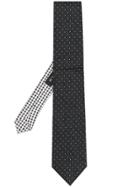 Etro Micro Dotted Tie - Black