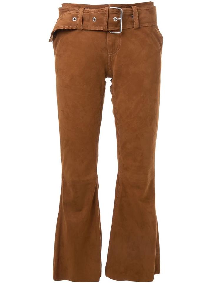 Marques'almeida Cropped Flared Trousers