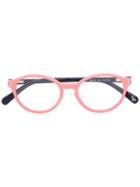 Stella Mccartney Kids Colour Block Oval Glasses, Pink/purple