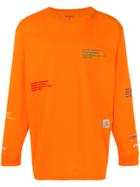 Heron Preston Carhartt Sweatshirt - Orange