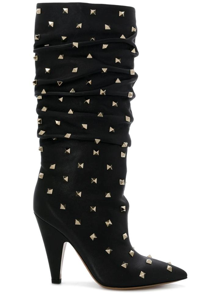 Valentino Valentino Garavani Rockstud Embellished Boots - Unavailable