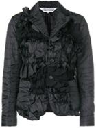 Comme Des Garçons Comme Des Garçons Ruffle Organza Padded Blazer -